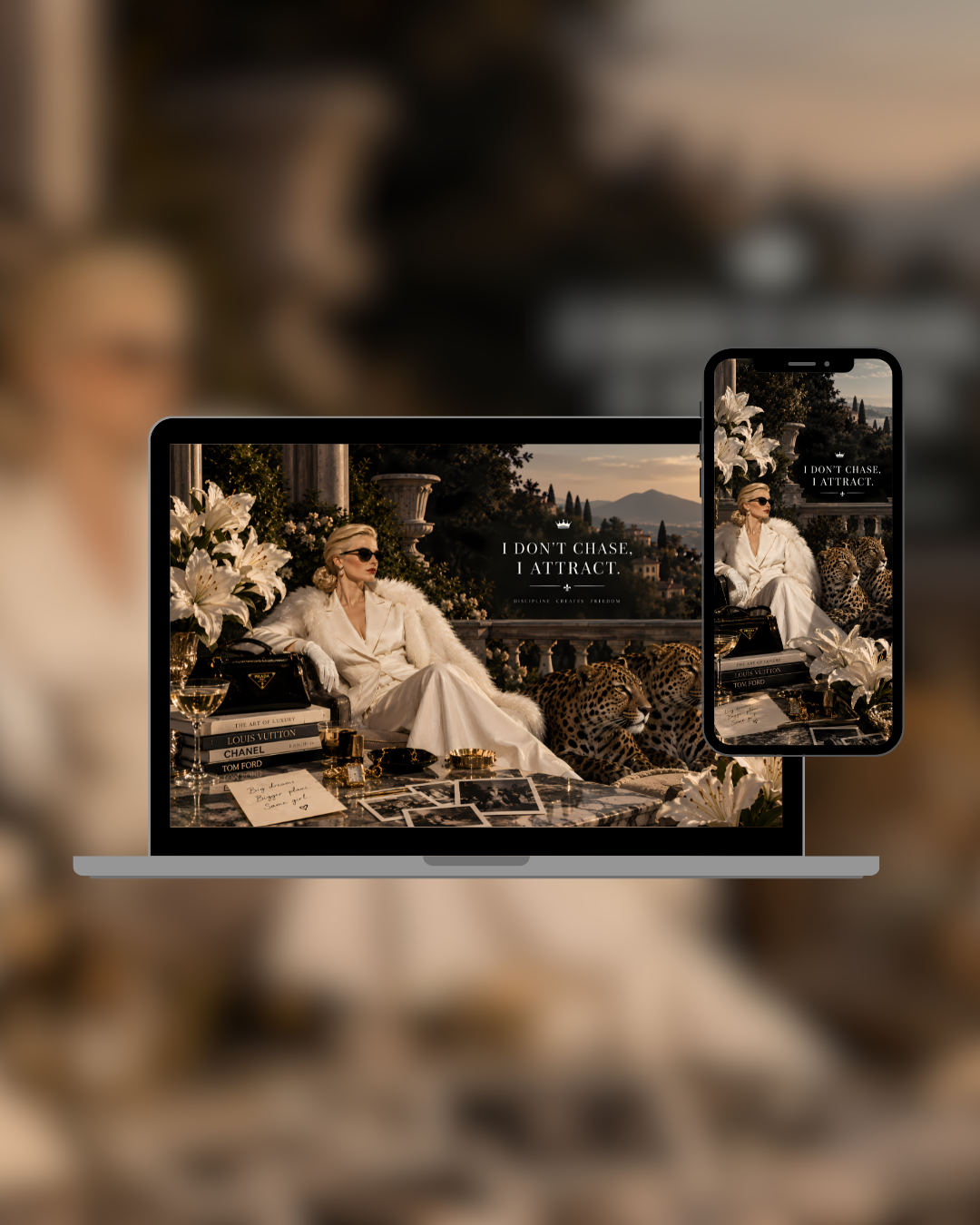 THE LUXURY MUSE for MacBook - 5 Wallpapers