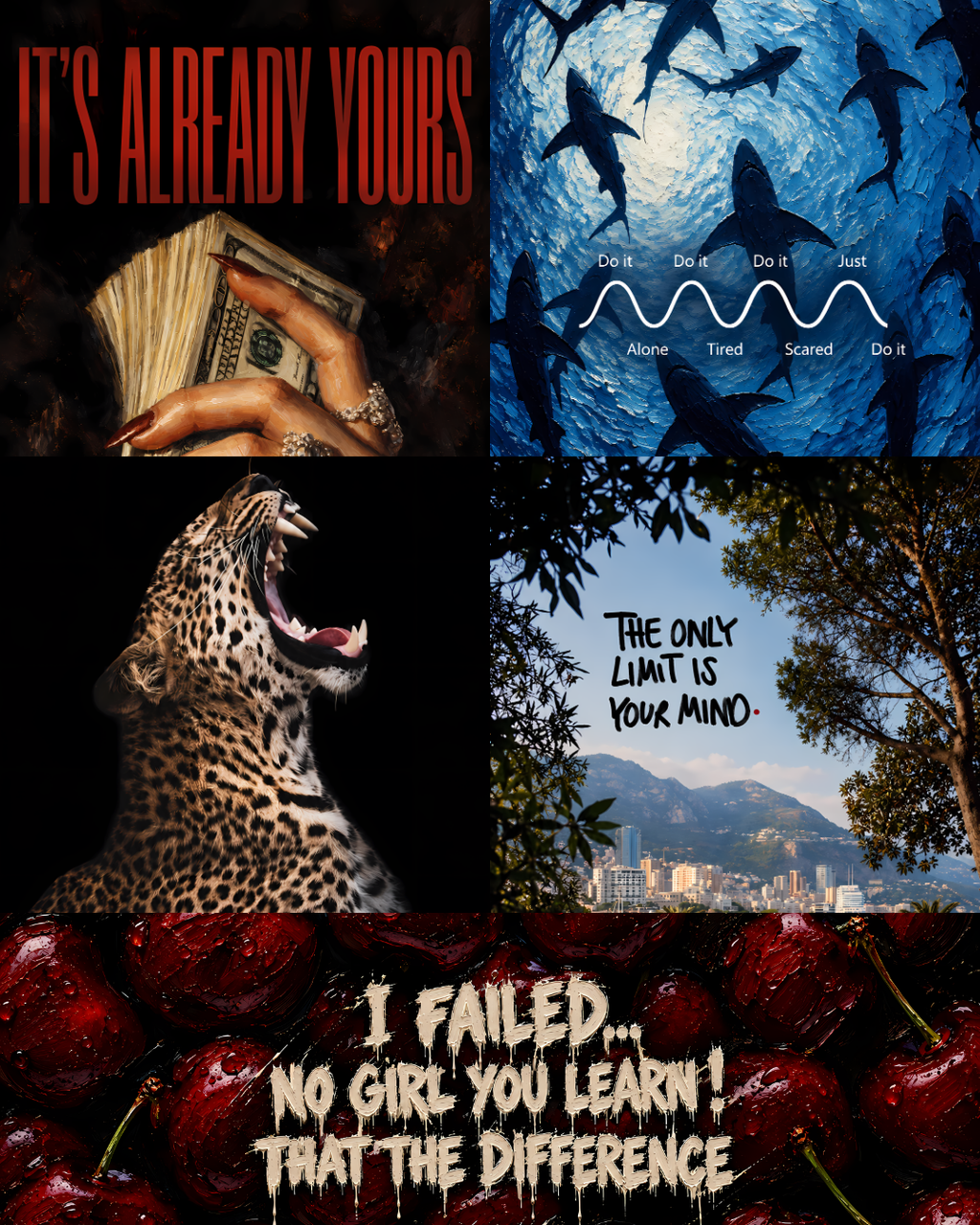 THE WINNER'S MINDSET for iPhone - 5 Wallpapers