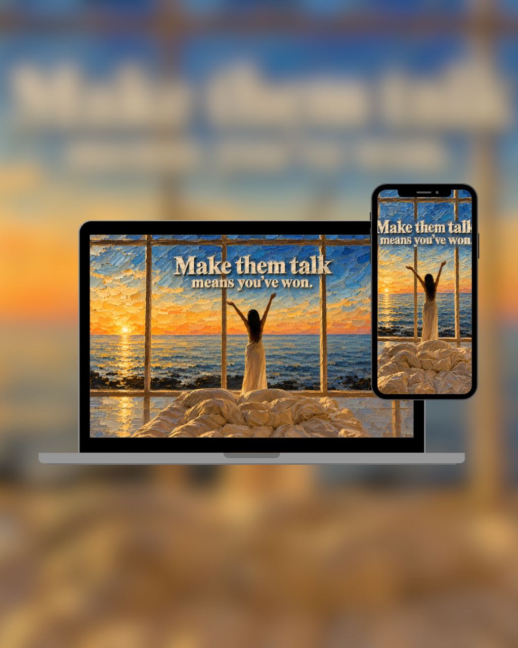 BECOMING HER for iPhone - 5 Wallpapers